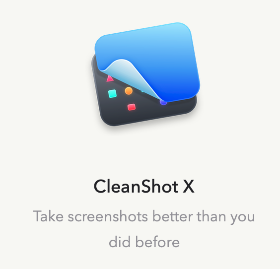 Clean Shot X Logo